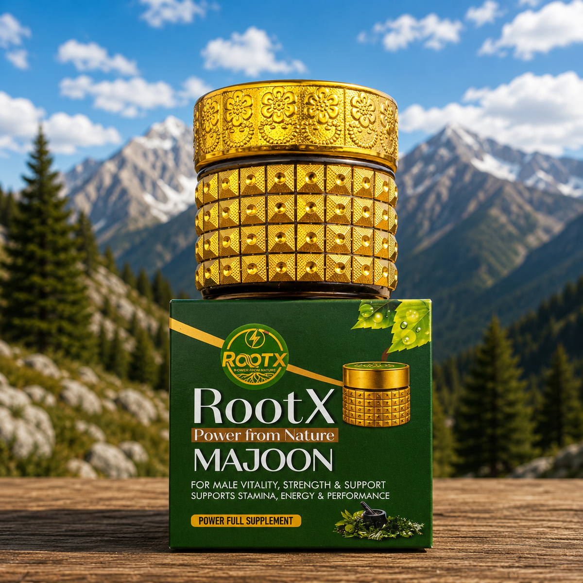 RootX Majoon for Men’s Health – Natural Herbal Energy, Stamina & Vitality Booster